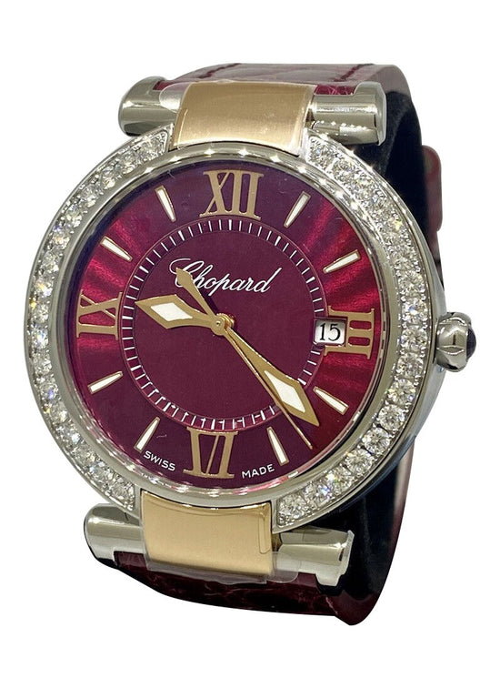 Chopard Replica Watch Imperiale, Stainless Steel, 18k Rose Gold and Diamonds, 36mm, 388532-6017