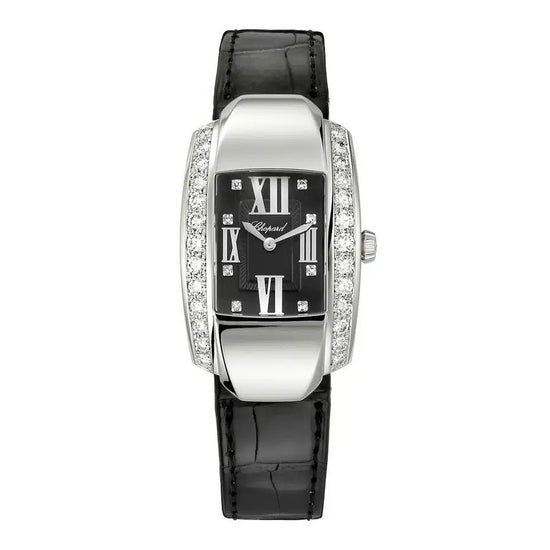 Chopard Replica Watch La Strada, 18k White Gold and Diamonds, Quartz, 44.8mm x 26.1mm, 419402-1006