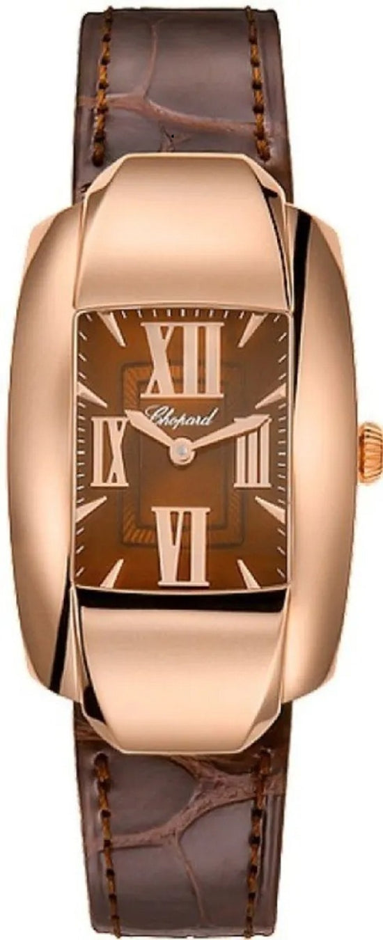 Chopard Replica Watch La Strada Quartz, 18k Rose Gold, 44.8mm x 26.1mm, 419255-5002