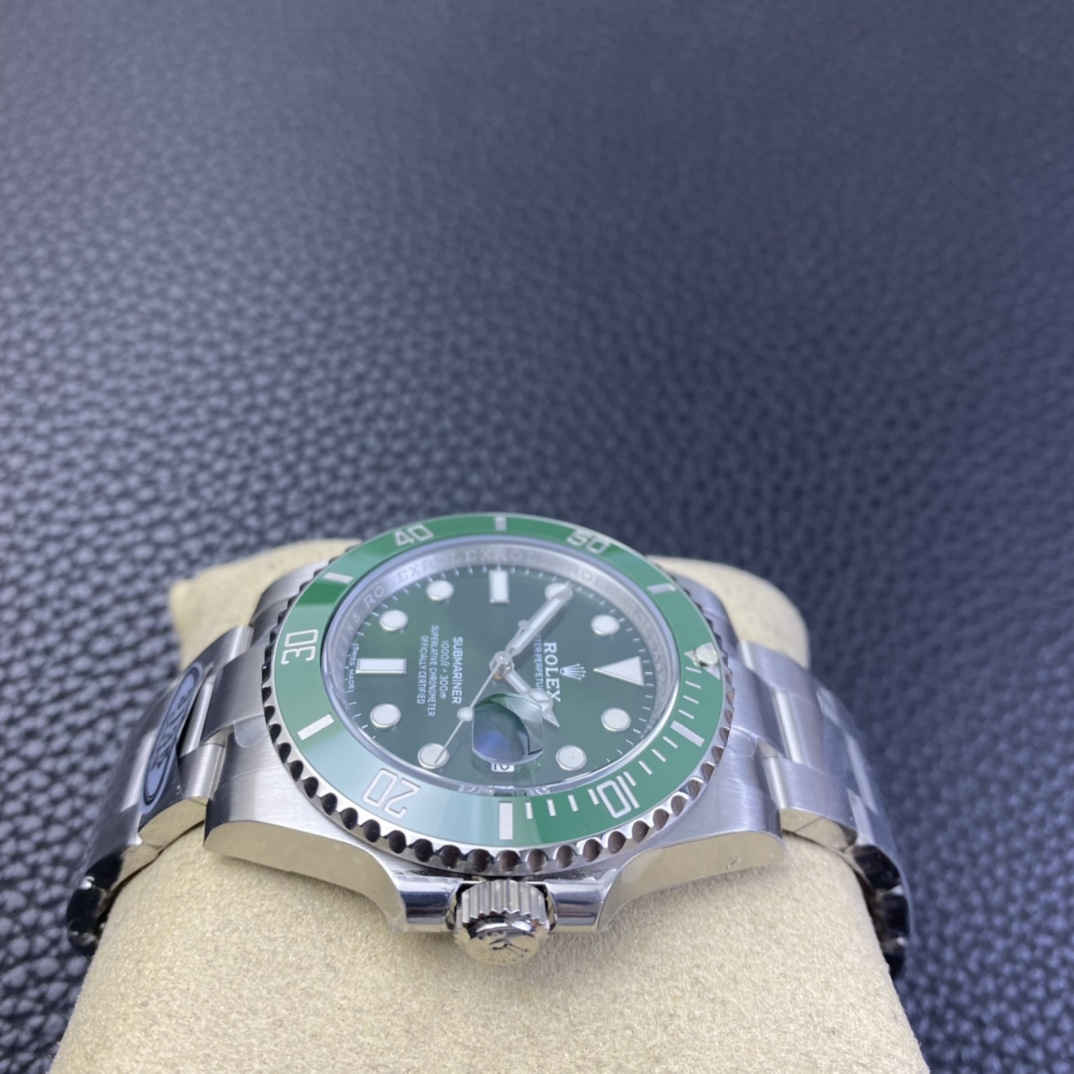 116610LN Replica Watch – Premium Rolex Submariner green Clone 40mm