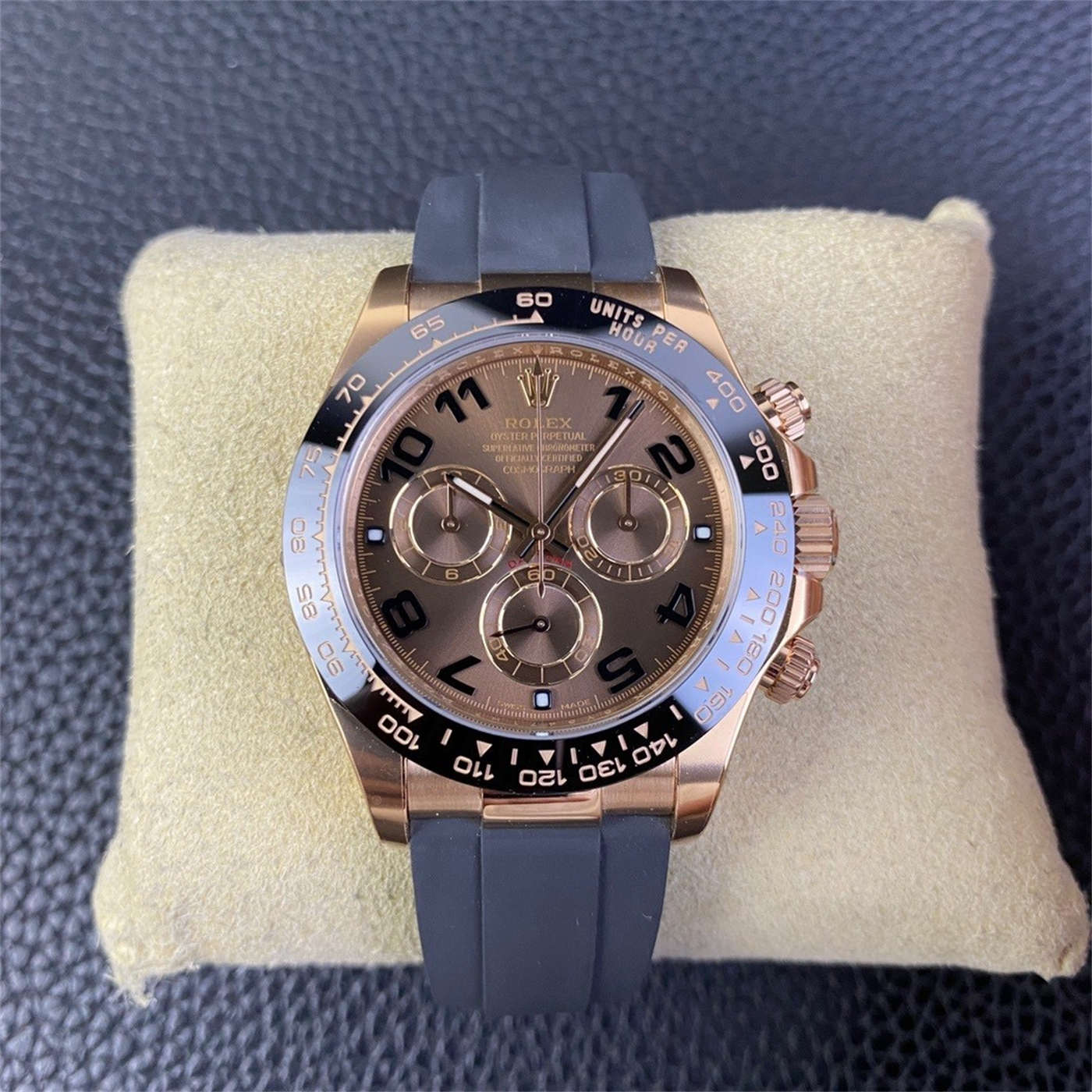 Daytona Rose Gold Replica – Chocolate Dial 116515LN