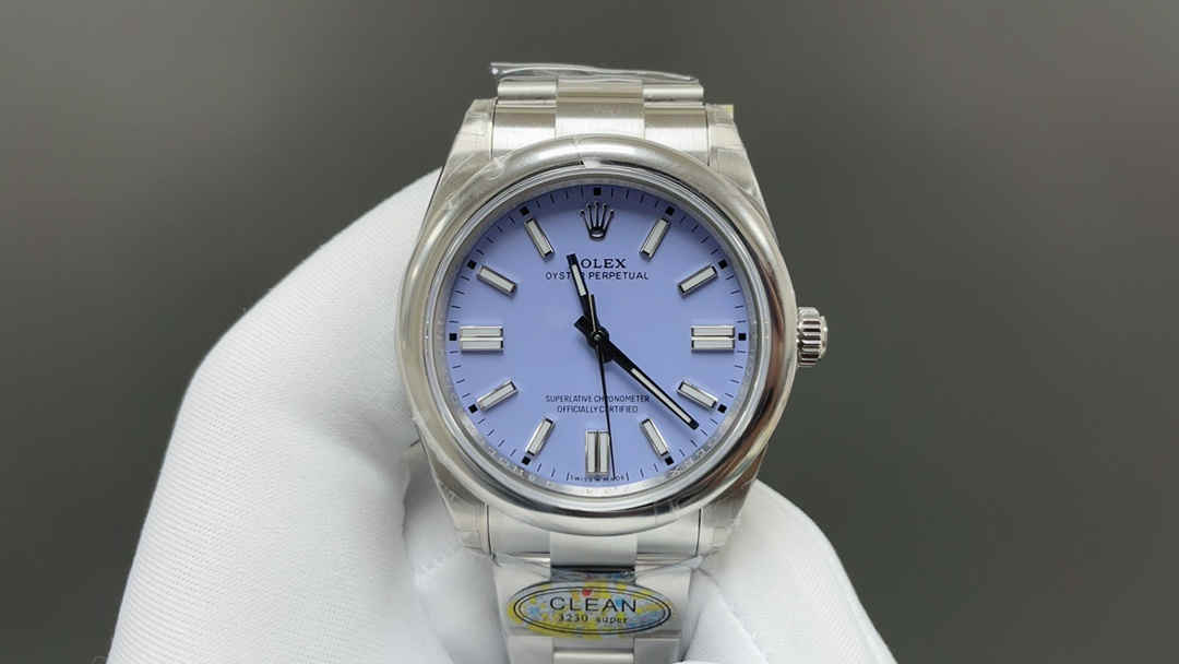 124300 Purple Dial – 41mm Oyster Perpetual Replica