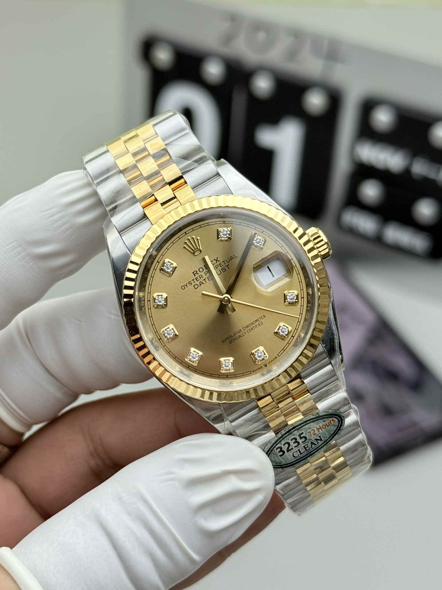 126233-0017 Two-Tone Datejust 36 Replica