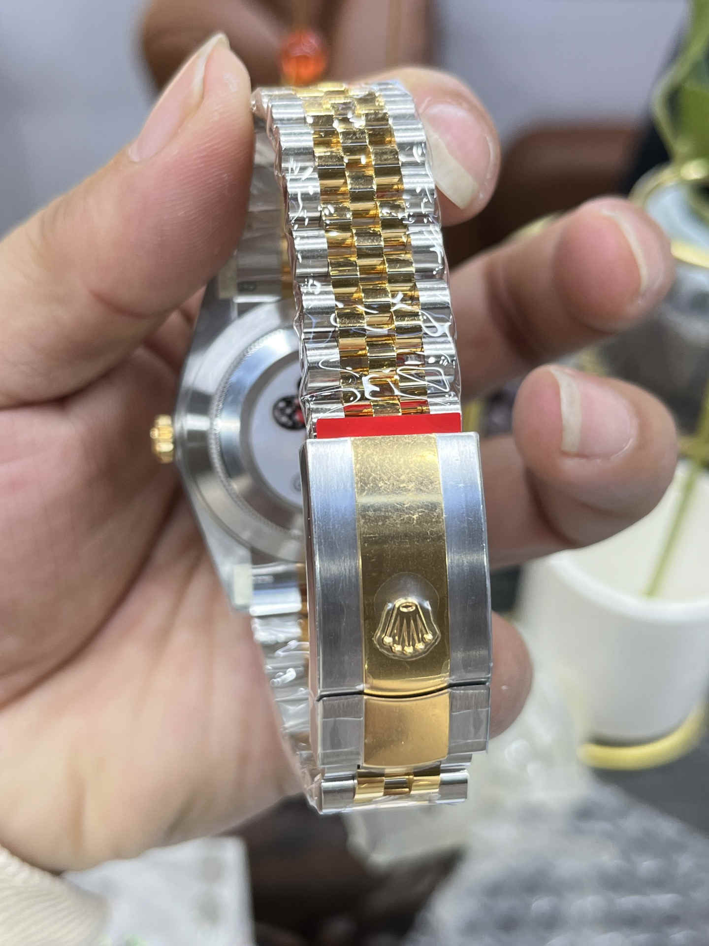 126333-0019 – Two-Tone Datejust 41 Wimbledon Dial