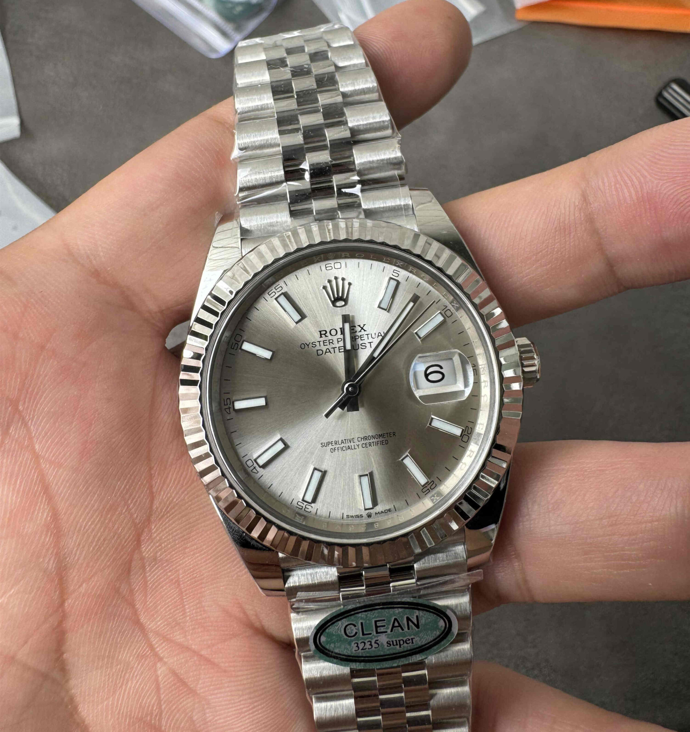 Datejust 126334 Silver Dial – 41mm, 3235 Movement, 904L Steel