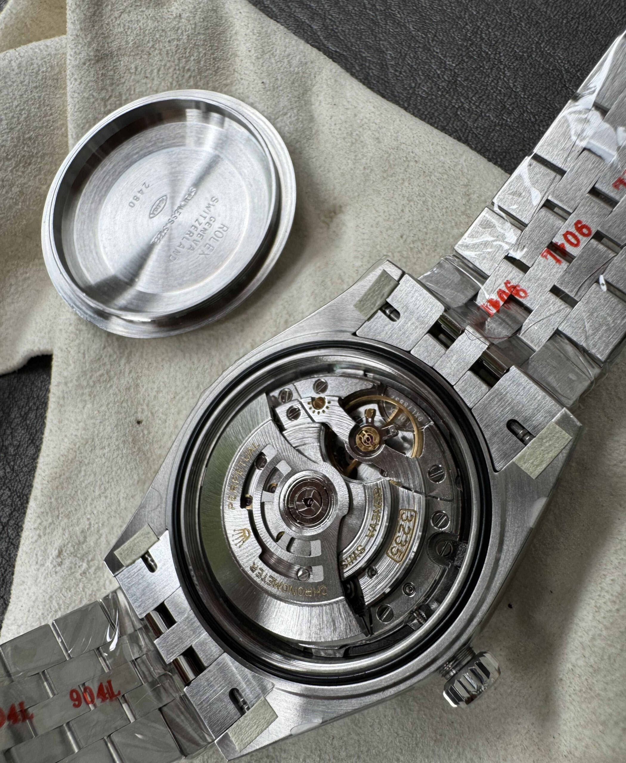 Datejust 126334 Grey Diamond Dial – Rolex Datejust Super Clone 41mm
