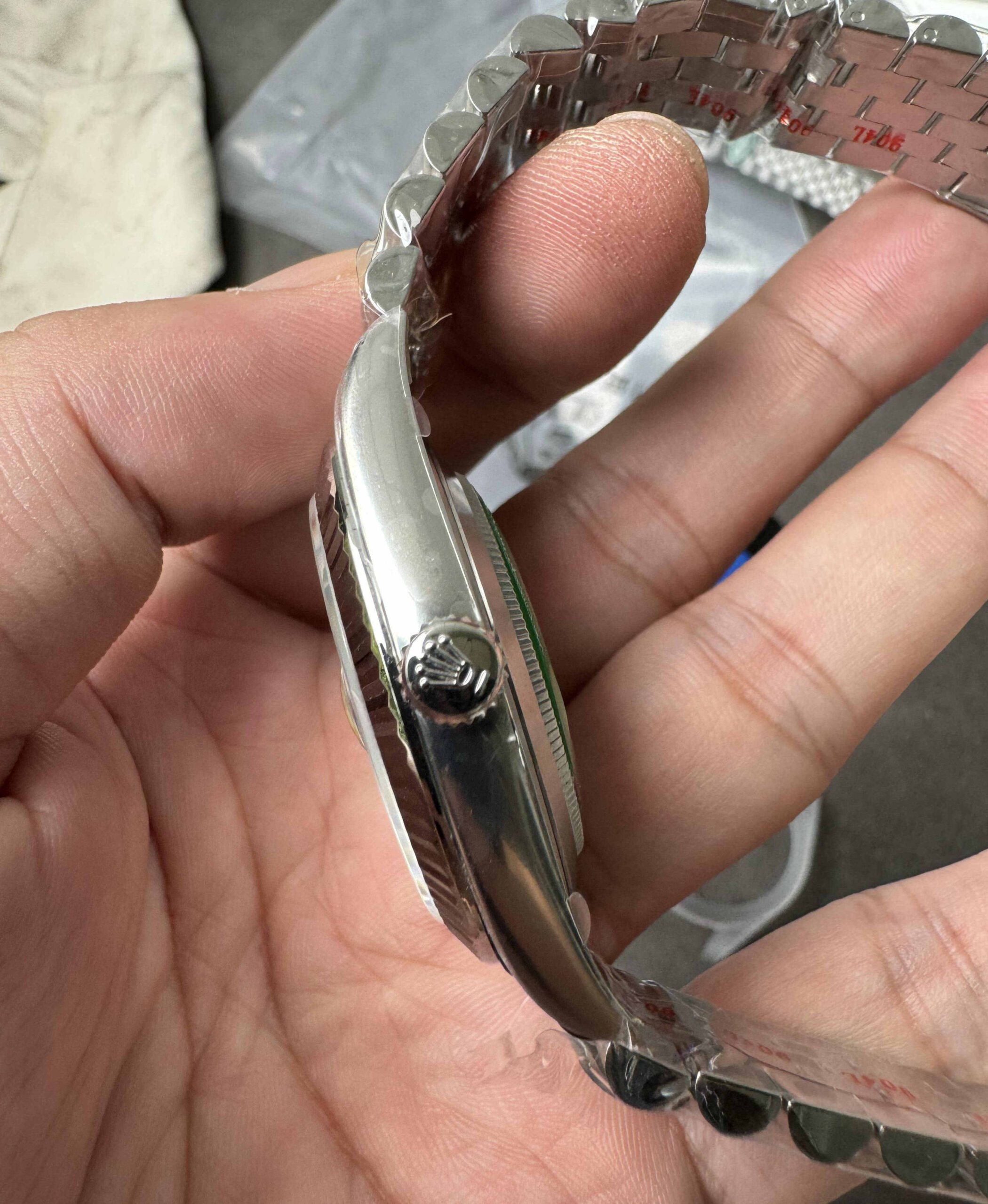 Datejust 126334 Grey Diamond Dial – Rolex Datejust Super Clone 41mm