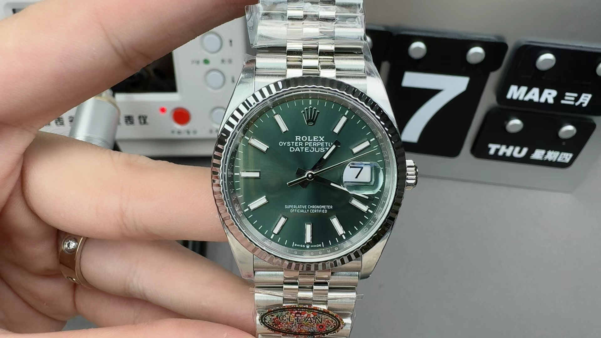 Datejust 36 126234 – Green Dial 36mm Rolex Clone