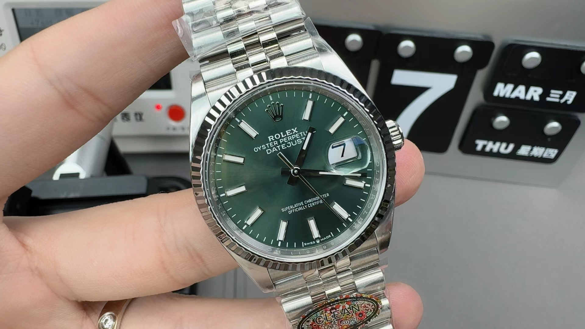 Datejust 36 126234 – Green Dial 36mm Rolex Clone