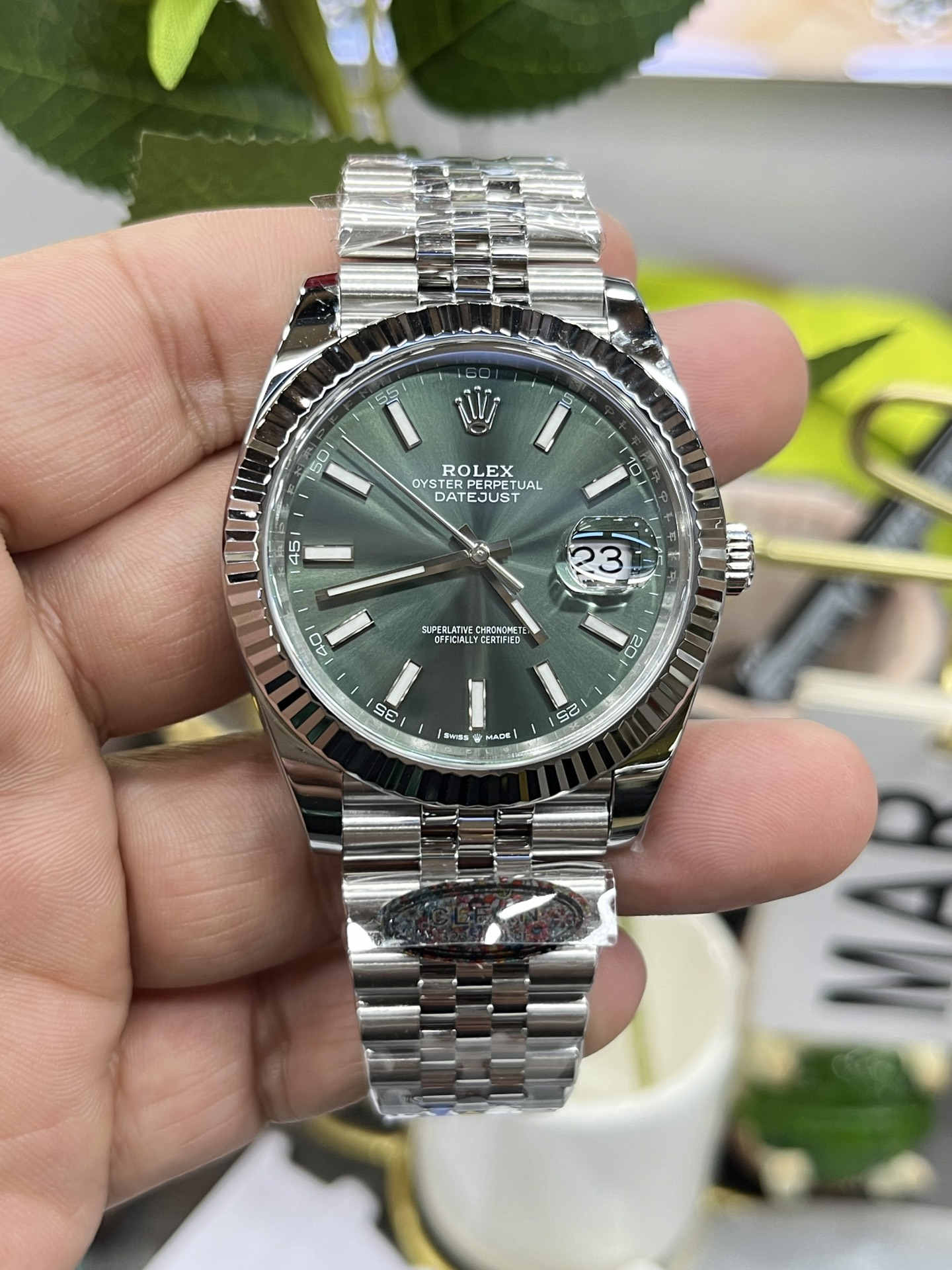 Datejust 41 126334 – Mint Green Dial 41mm