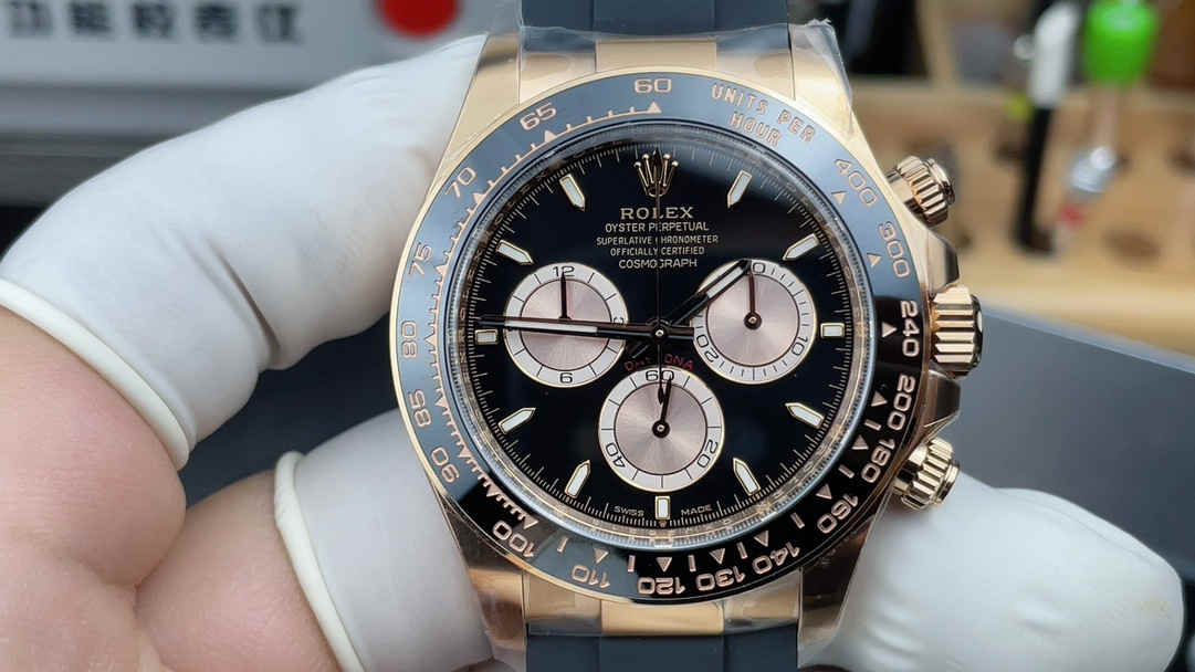 Daytona 126515LN – Premium Everose Gold 40mm Chronograph Replica