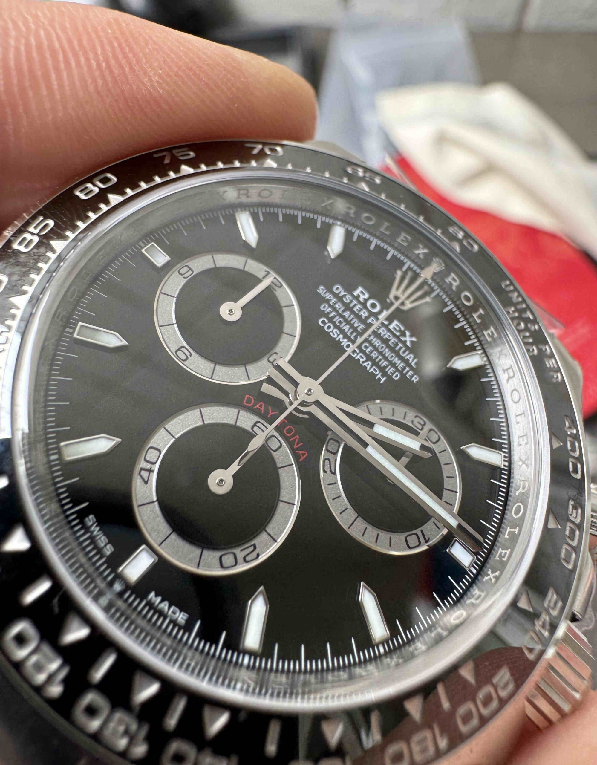 Daytona Black Ceramic 4131 – Full Black Rolex Daytona Clone