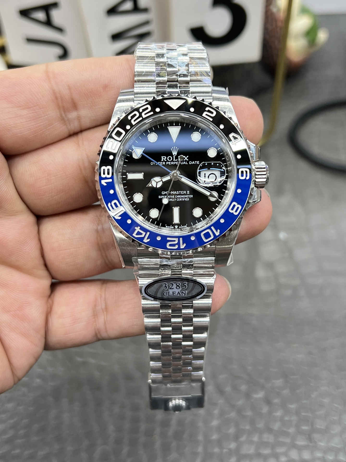 GMT Master II 126710BLNR – Premium “Batman” 3285 Automatic Replica