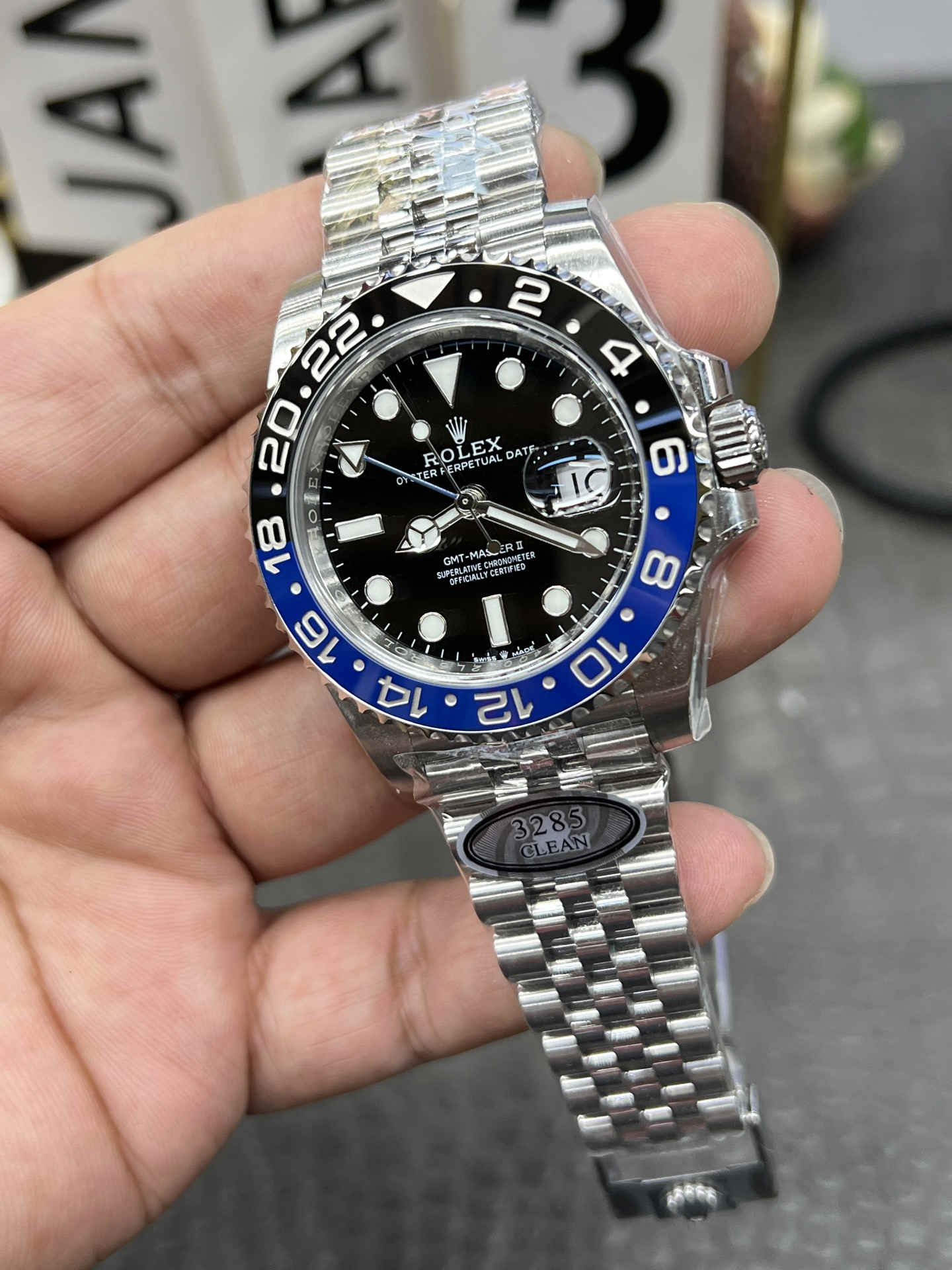 GMT Master II 126710BLNR – Premium “Batman” 3285 Automatic Replica
