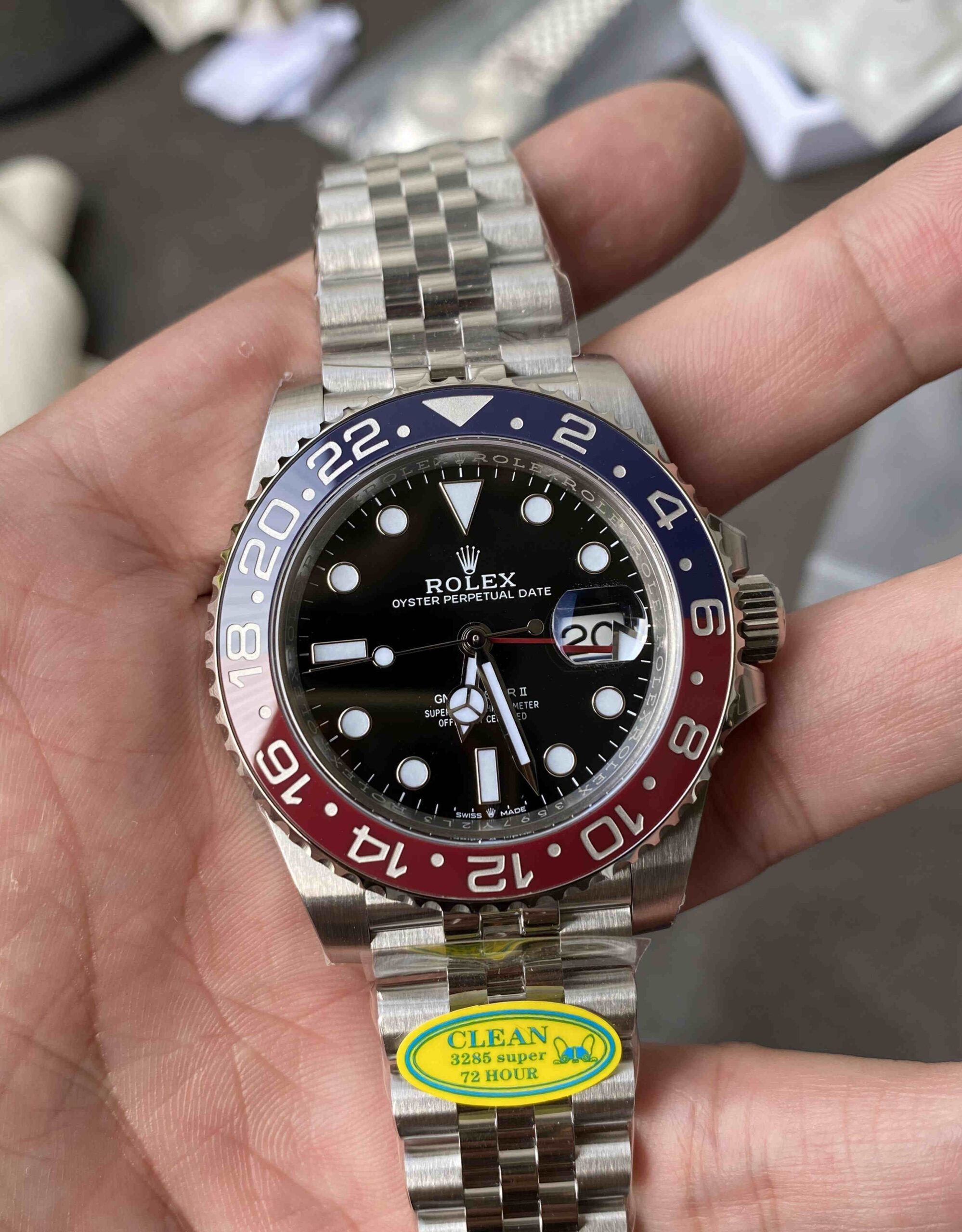 GMT Master II 3285 Super Clone – New Dandong 3285 Movement, 70-Hour Power Reserve