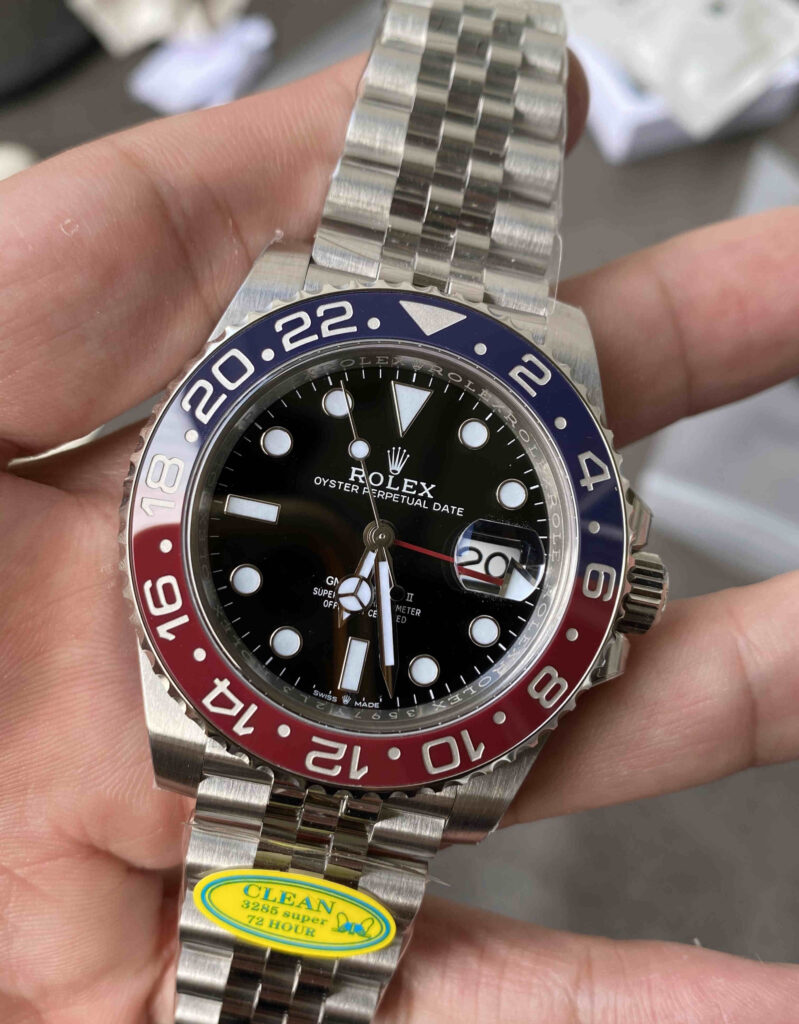 GMT Master II 3285 Super Clone – New Dandong 3285 Movement, 70-Hour Power Reserve
