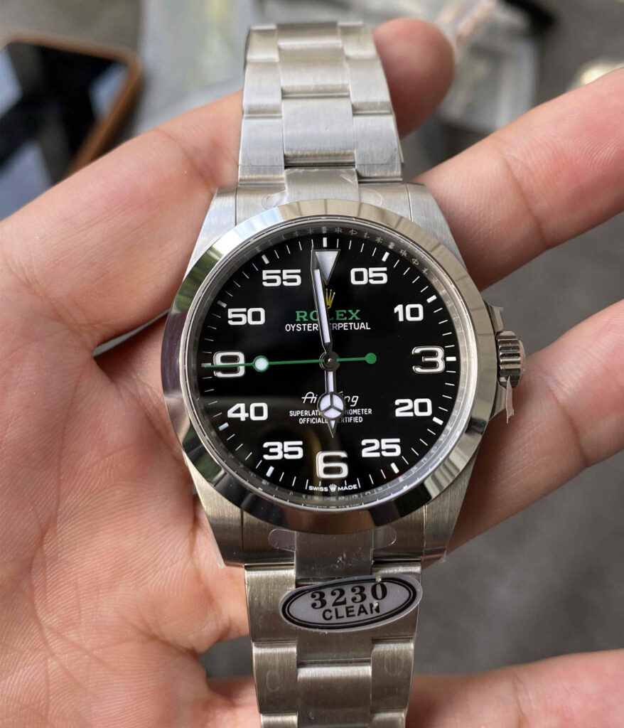 Rolex Air-King 3230 – Premium 40mm Air-King Replica in 904L Steel
