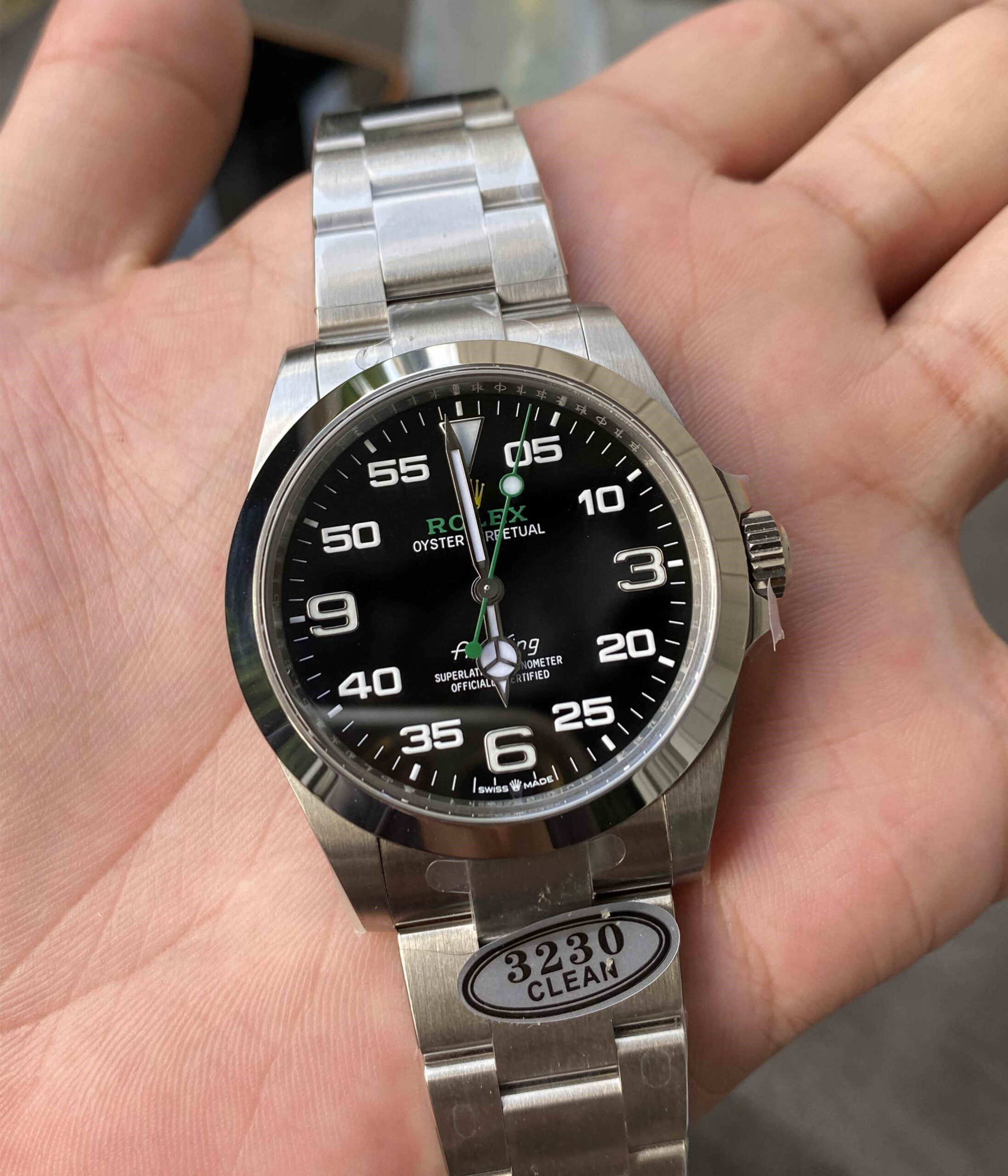 Rolex Air-King 3230 – Premium 40mm Air-King Replica in 904L Steel