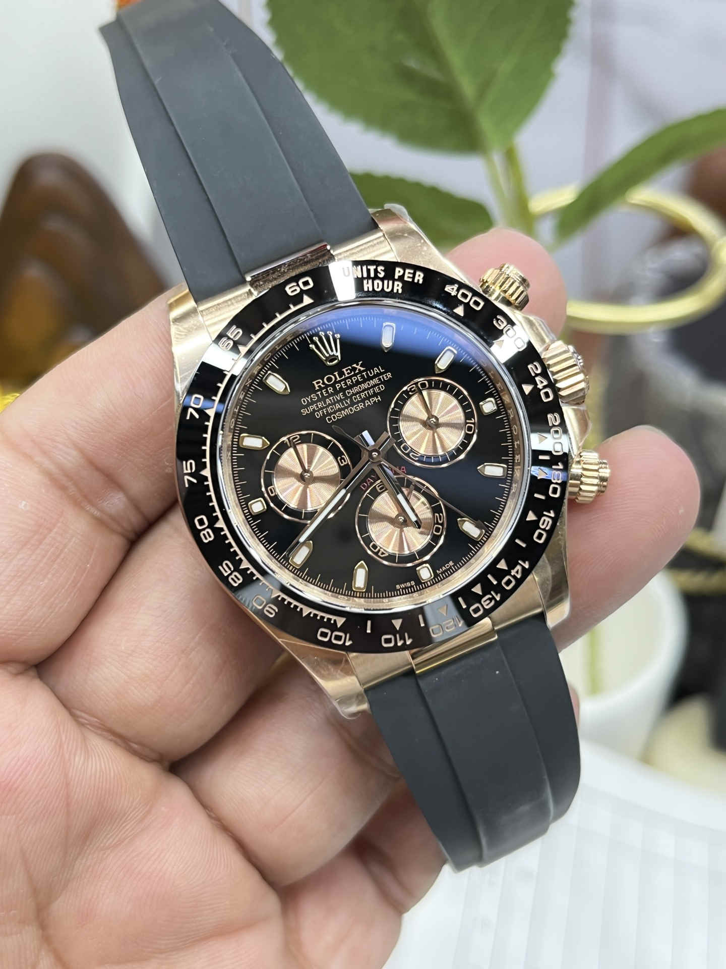 Rolex Daytona 116515LN– Everose Gold Chronograph Replica