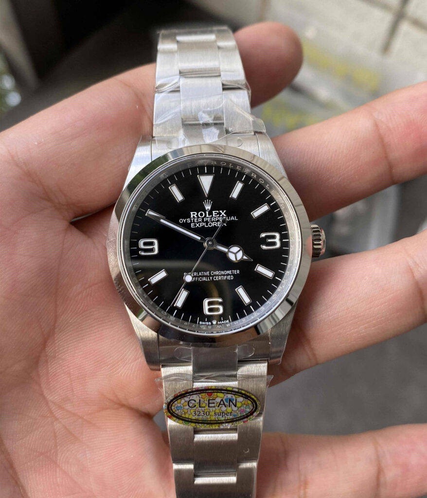 Rolex Explorer I 36mm – Black Dial Replica