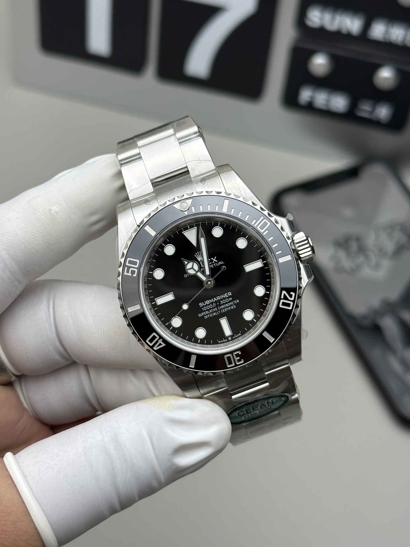 Rolex Submariner 124060 Replica – No Date 40mm Submariner with 3230 Movement