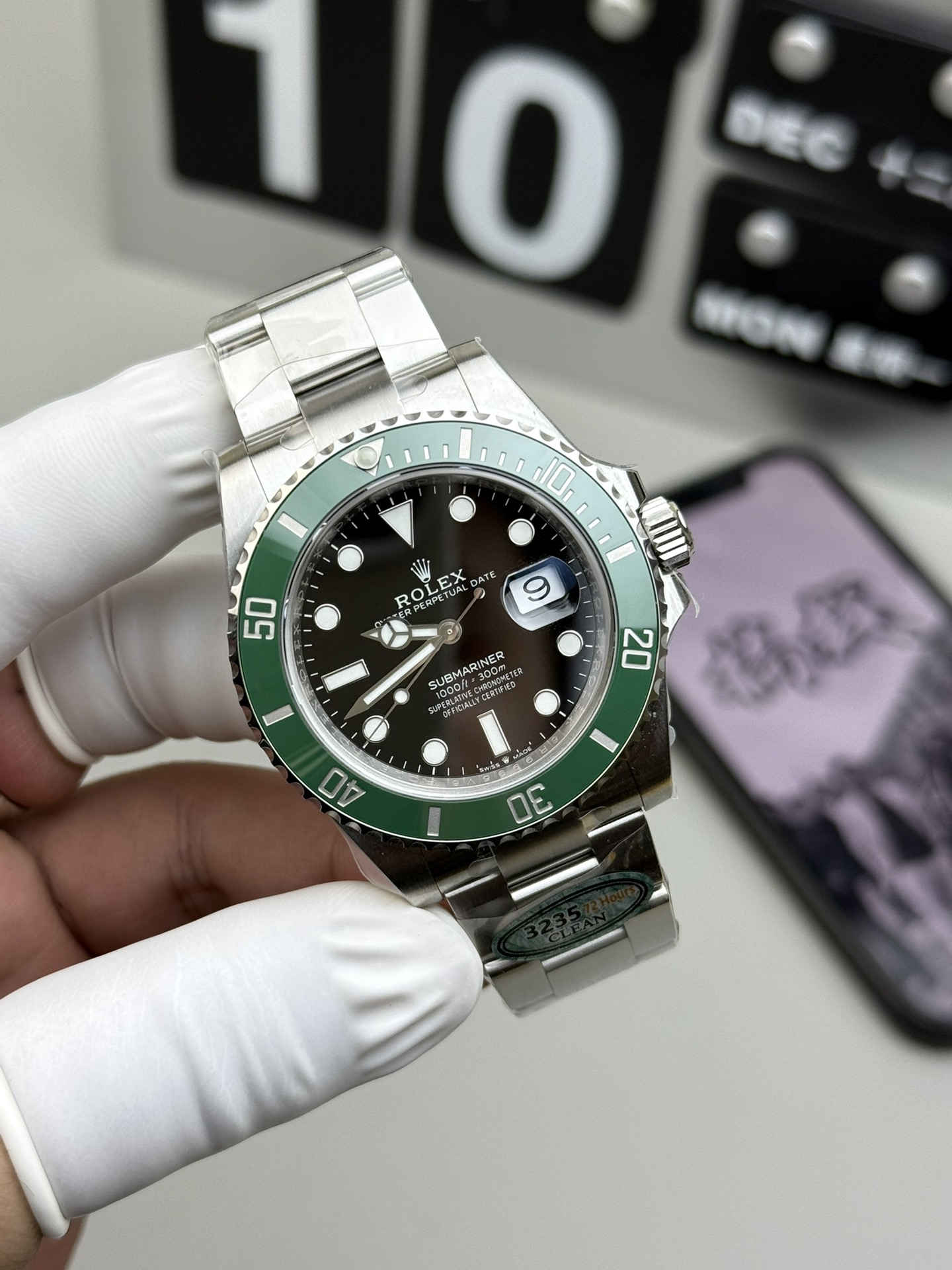 Rolex Submariner 126610LV – 41mm Green Water Ghost Replica
