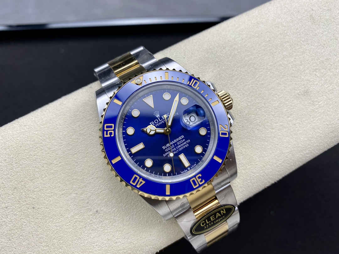 Rolex Submariner 126613LB – 41mm Two-Tone Blue Submariner Replica with 3235 Movement