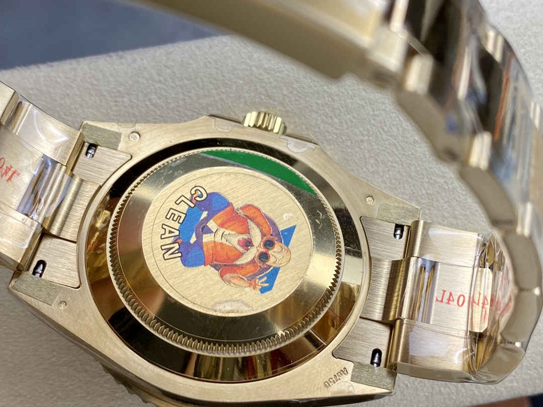 Rolex Submariner 126618LB – 41mm Full Gold Blue Submariner Replica