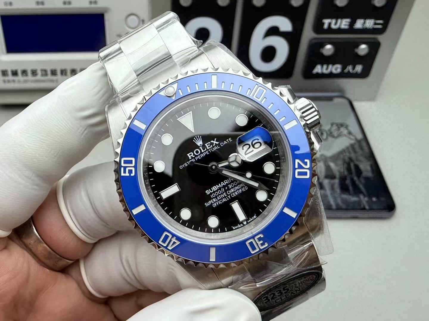 Rolex Submariner Blue 3235 – Premium 41mm Blue Submariner Replica