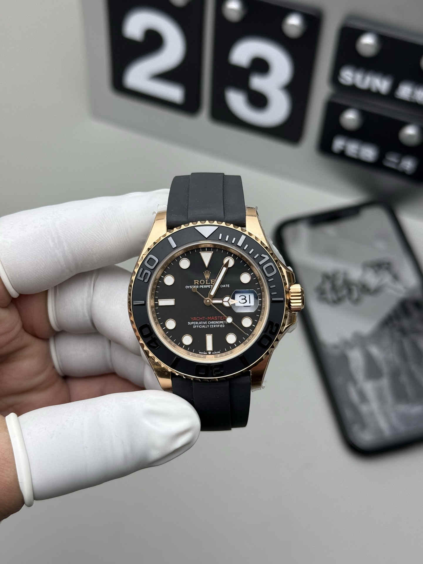 Yacht-Master 40mm Everose – Premium 3235 Automatic Movement Luxury Replica Watch