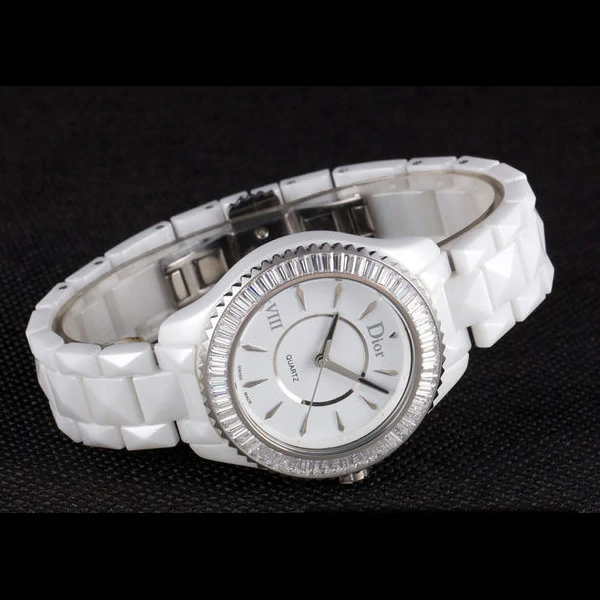 Dior VIII Baguette Cut White Diamonds new59442
