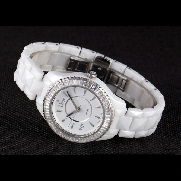 Dior VIII Baguette Cut White Diamonds new59442