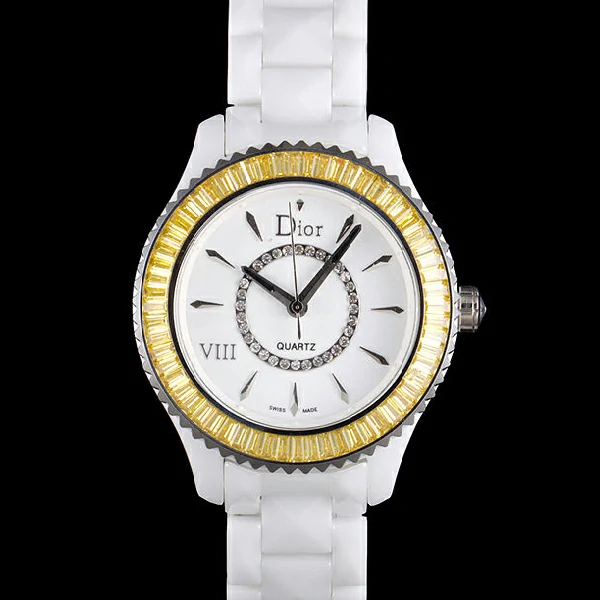 Dior VIII Baguette Cut Yellow Diamonds new59443
