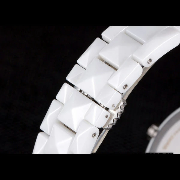 Dior VIII Grand Bal Rose Gold Bezel White Bracelet new59448