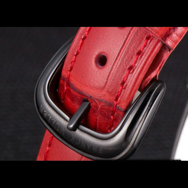 Franck Muller Casablanca Red Croco Leather Band new59728