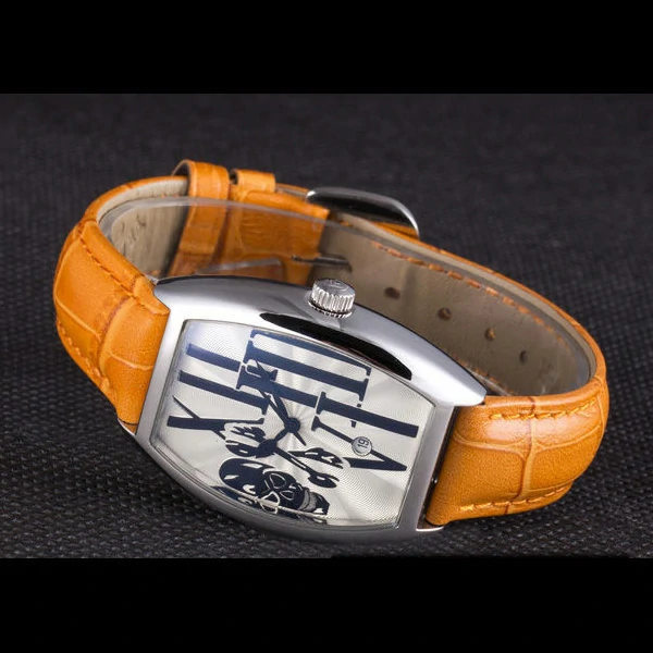 Franck Muller Casablanca Yellow Croco Leather Band new59739