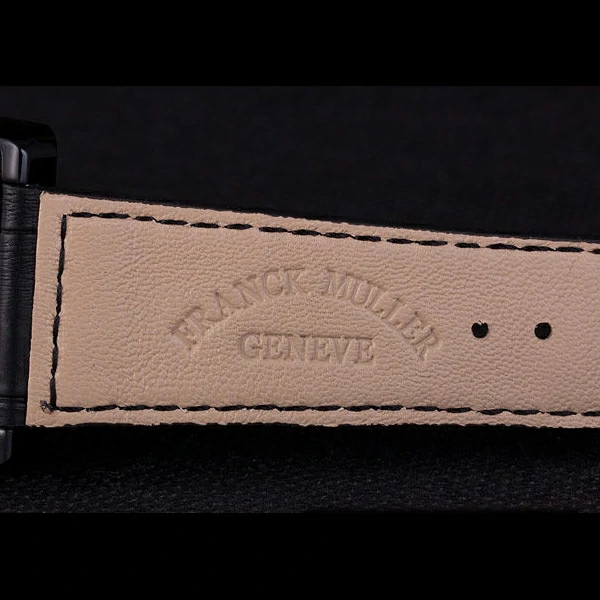 Franck Muller Infinity Red Dial Numbers Black Croco Bracelet new59287
