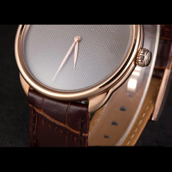 Hermes Classic Croco Leather Strap Silver Dial new59401