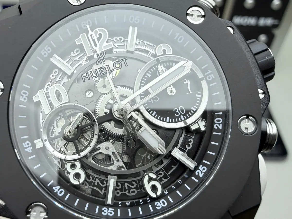 Hublot Big Bang Unico Black Magic Replica 44mm (BBF Factory) – Real Ceramic V4 Edition