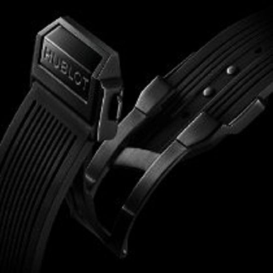 Hublot Replica Watch Big Bang Automatic Chronograph, 45mm, Black Ceramic, 411.CI.1170.RX