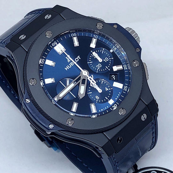 Hublot Replica Watch Big Bang, Ceramic Blue, 44 mm, 301.CI.7170.LR