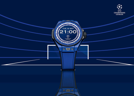 Hublot Replica Watch Big Bang E GEN3 UEFA CHAMPIONS LEAGUE, Blue Ceramic, 44mm, 450.EX.1100.RX.UCL23