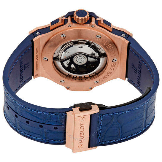 Hublot Replica Watch Big Bang Gold Blue 44mm, 18kt Rose Gold, 301.PX.7180.LR