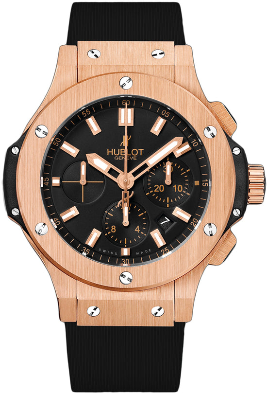 Hublot Replica Watch Big Bang, Gold Chronograph, 18k Rose Gold, 44 mm, 301.RX.1180.RX