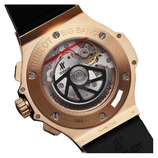 Hublot Replica Watch Big Bang, Gold Chronograph, 18k Rose Gold, 44 mm, 301.RX.1180.RX