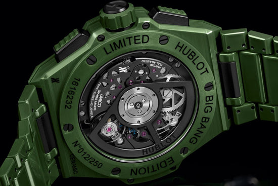 Hublot Replica Watch Big Bang INTEGRATED GREEN CERAMIC, 42mm, 451.GX.5220.GX