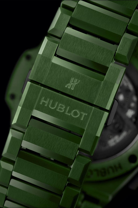 Hublot Replica Watch Big Bang INTEGRATED GREEN CERAMIC, 42mm, 451.GX.5220.GX