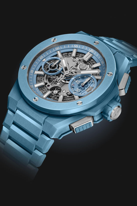 Hublot Replica Watch Big Bang INTEGRATED SKY BLUE CERAMIC, 42mm, 451.EX.5120.EX