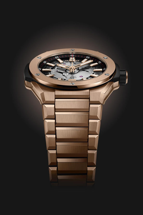 Hublot Replica Watch Big Bang Integrated Time Only King Gold, 40mm, 18k King Gold, 456.OX.0180.OX