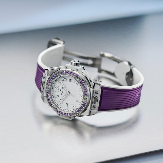 Hublot Replica Watch Big Bang Joyful Steel Purple, 485.SV.2210.RX.1205.